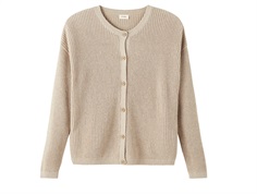 Lil Atelier humus melange cardigan knit (adult)